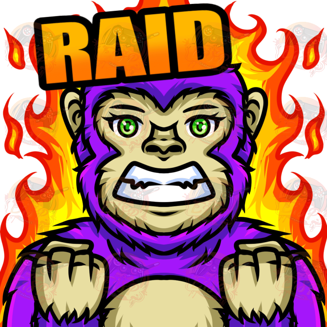 RAID Monk – Twitch Emote