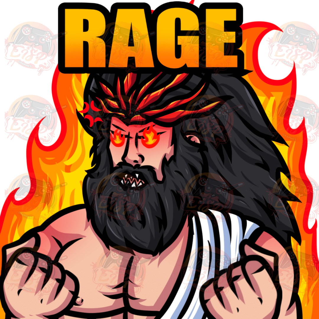 Rage Poseidon – Twitch Emote