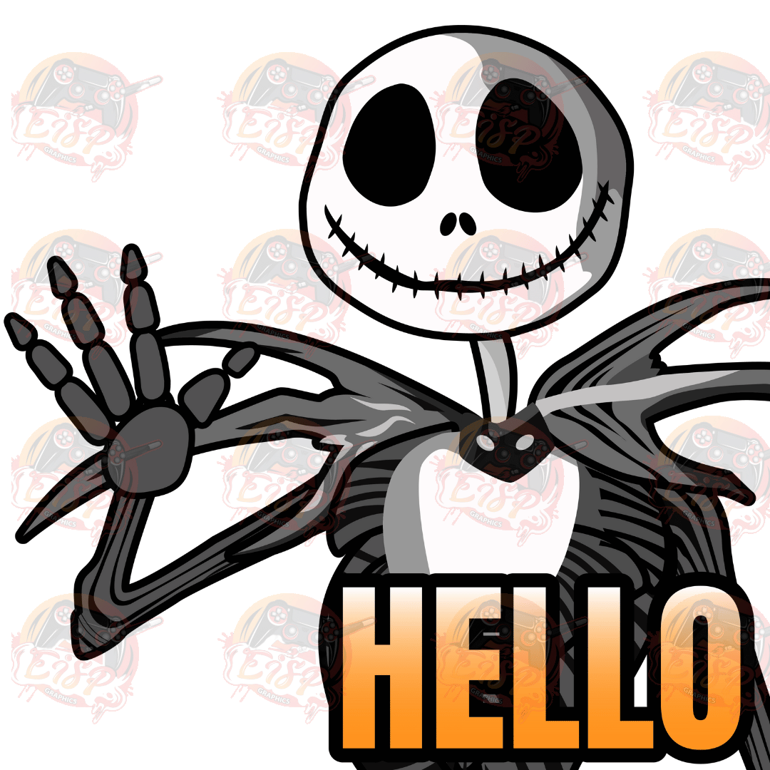 Hello Jack Skellington – Twitch Emote