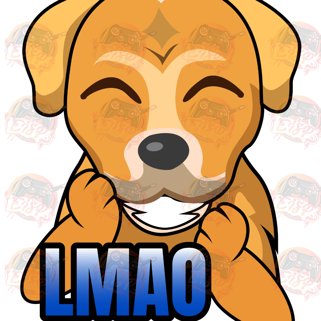 LMAO Dog – Twitch Emote