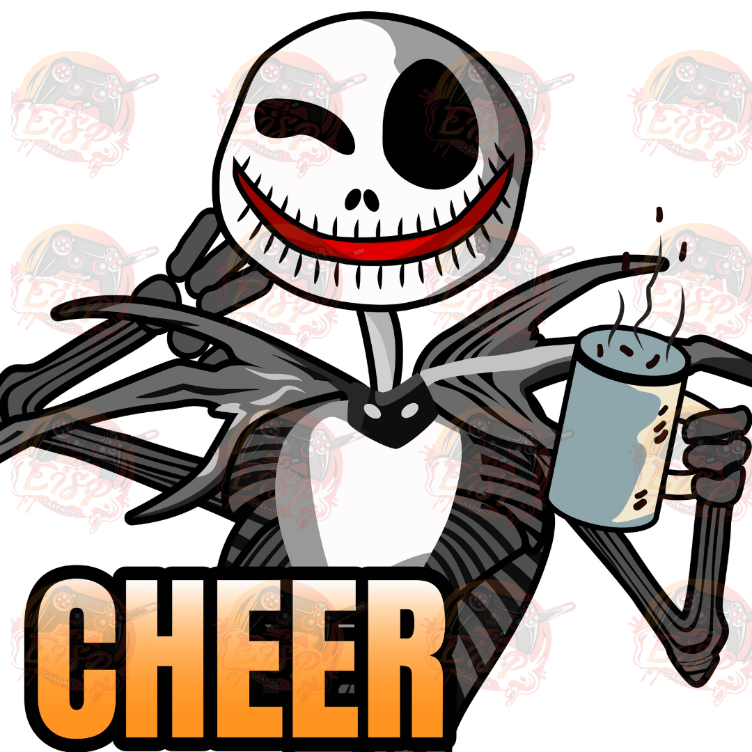 Cheer Jack Skellington – Twitch Emotes