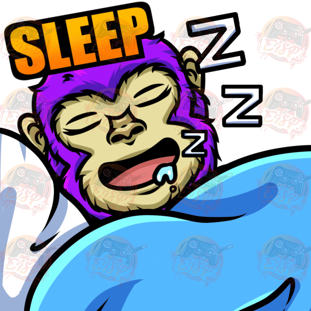 Sleep Monk – Twitch Emote