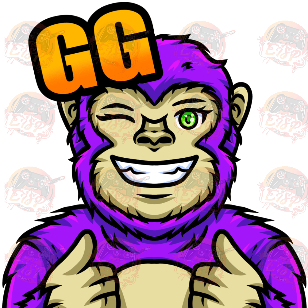 GG Monk – Twitch Emote