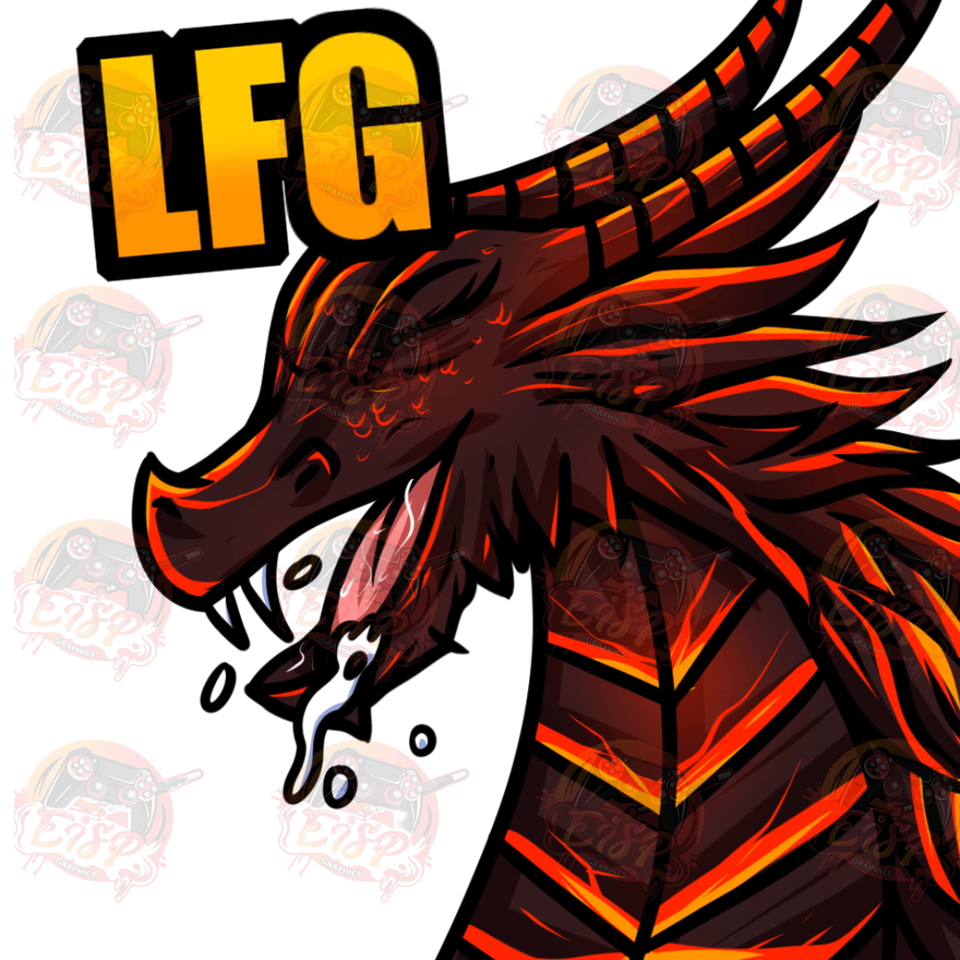 LFG Dragon Emote – Pack of 1