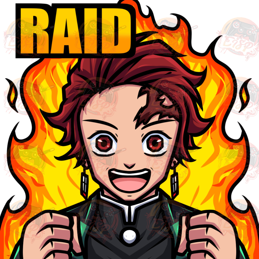 Tanjiro Raid – Twitch Emote