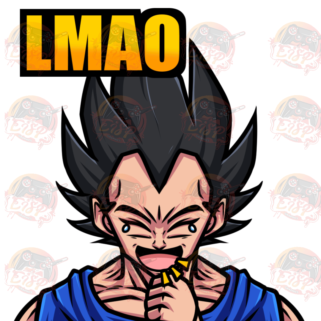 Vegeta LMAO – Twitch Emote