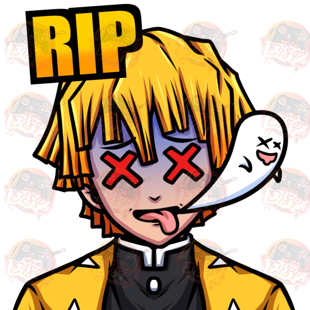 Zenitsu Agatsuma RIP – Twitch Emote