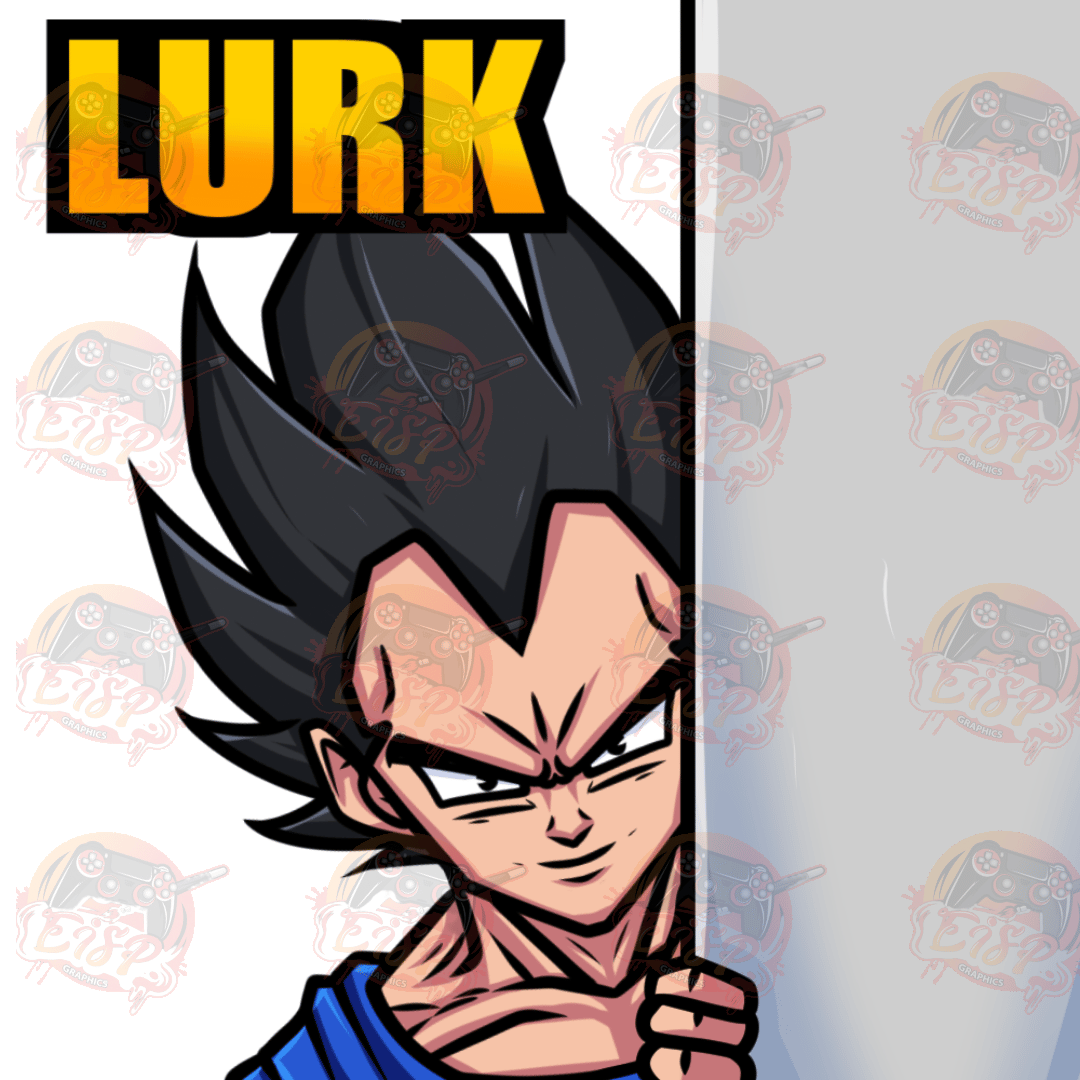 Vegeta Lurk – Twitch Emote