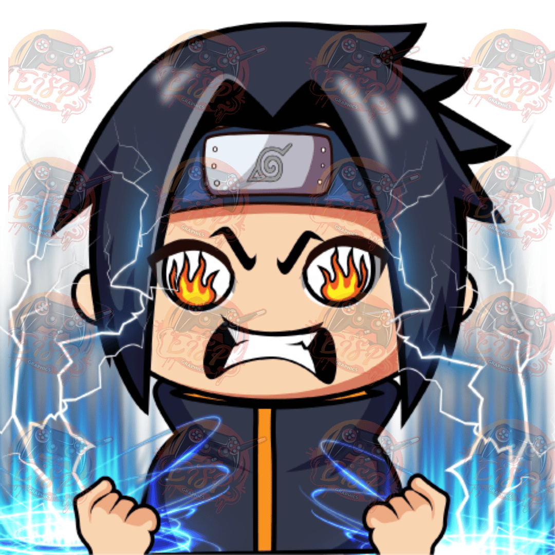 Sasuke Charge – Twitch Emote