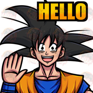 twitch emote commissions of goku