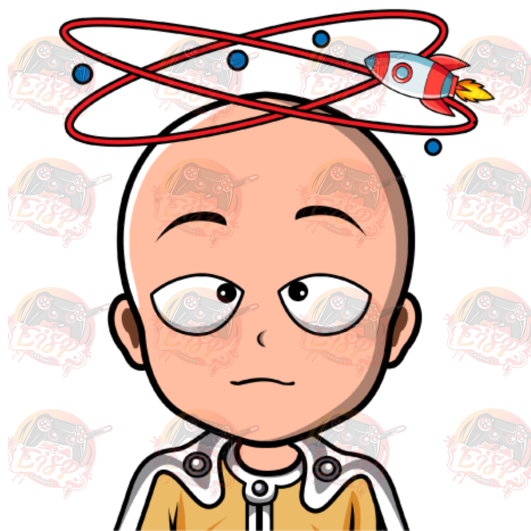 Dizzy Saitama-Twitch Emote