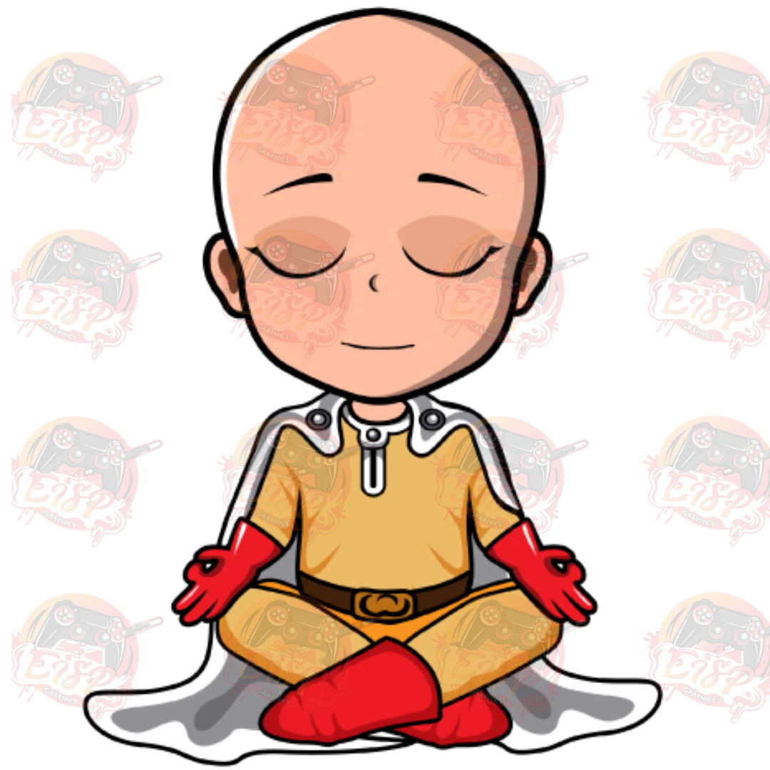 Meditation Saitama-Twitch Emote