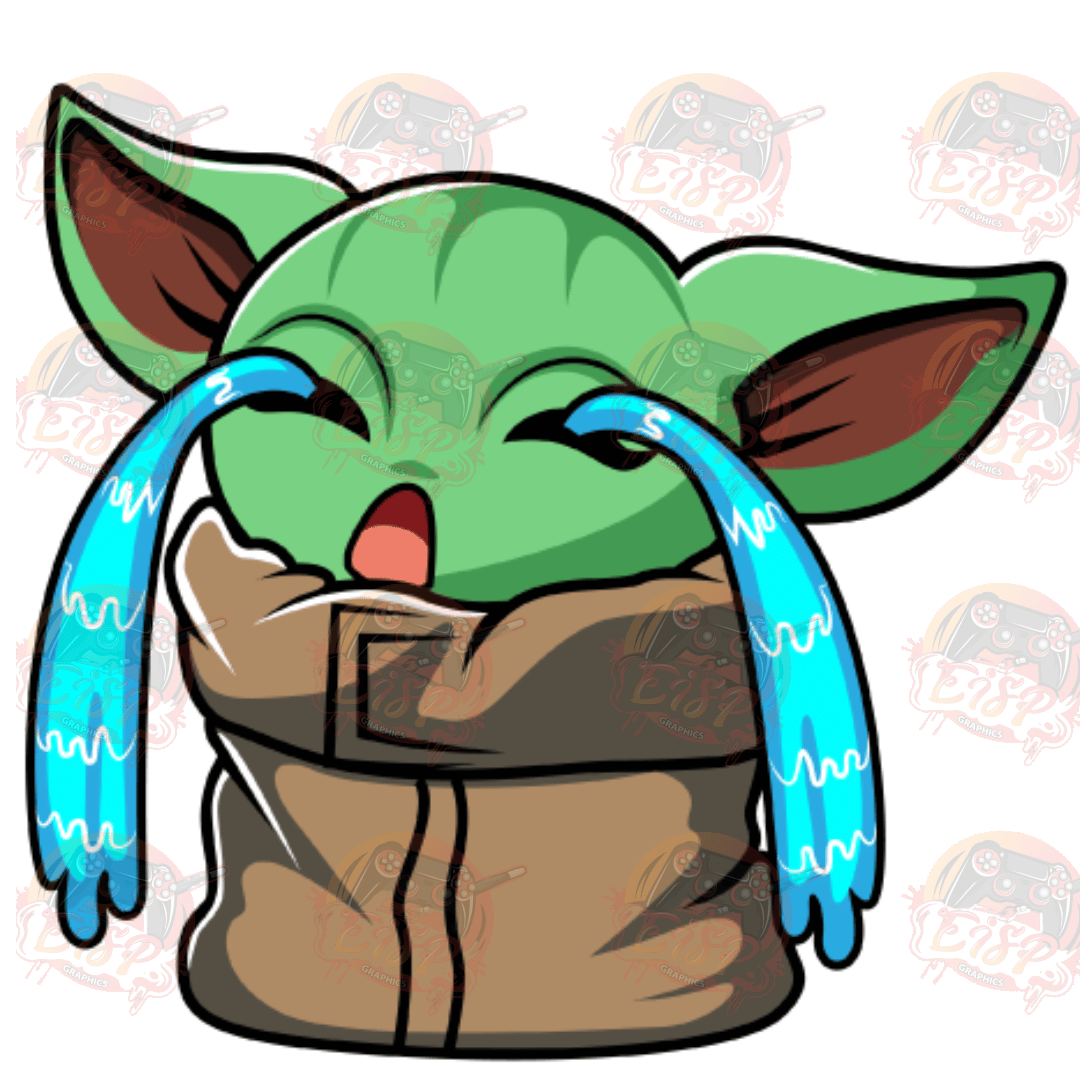 Crying Baby Yoda – Twitch Emote