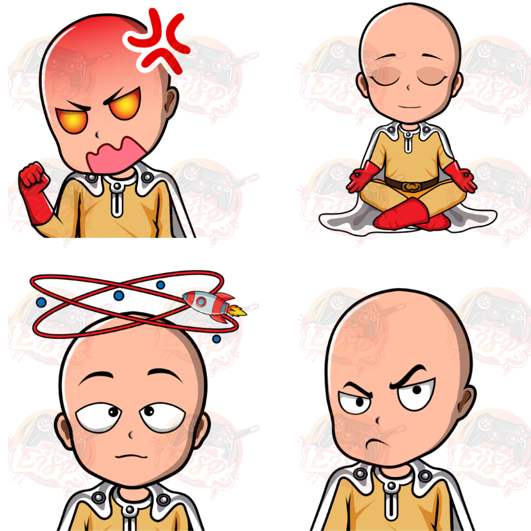 Saitama-Twitch Emotes-4