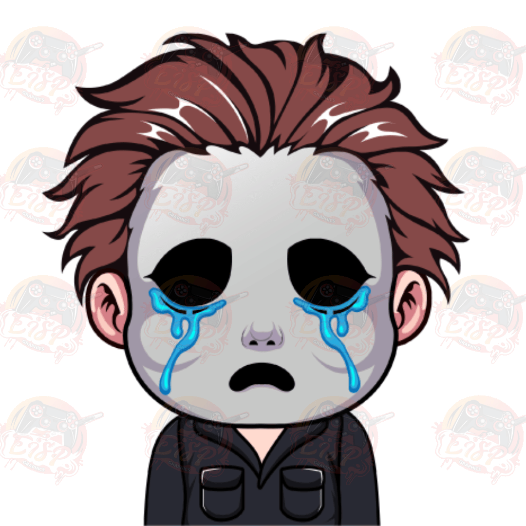 CRY Michael Myers Emote – Twitch Emote